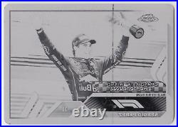 2023 Topps Chrome Formula 1 Racing Sergio Perez #160 Black Printing Plate 1/1