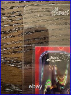 2024 Topps Chrome Formula 1 #161 Sergio Perez Red Raywave Refractor /5 Rare SP