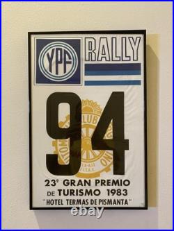 23rd Grand Prix of Tourism 1983 Argentina Original Framed Poster READ