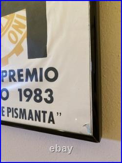 23rd Grand Prix of Tourism 1983 Argentina Original Framed Poster READ