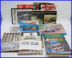 24 Lbs Vtg indy F1 Model Parts Catalogs History Books Orig Photos