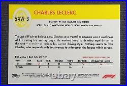 (3) 2020 Topps Chrome F1 Charles Leclerc #/50 Gold Refractor Track Tags RC World