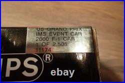 3 Minichamps Formula 1 US Grand Prix 1/18 2000,2001,2002