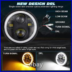 4Pcs 5 3/4'' 5.75inch LED Headlights HI/LO Beam DRL for GTO Grand Prix Firebird