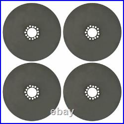 4x Big Rim Dust Shields for 24 Inch Wheels Brake Dust Covers Plates Behind Rim