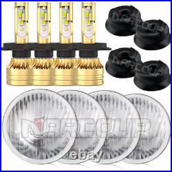 5-3/4 5.75 4pcs LED Headlights HI/LO Beam for Pontiac GTO Grand Prix