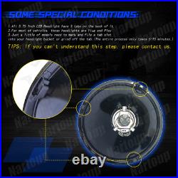 5-3/4 5.75 4pcs LED Headlights HI/LO Beam for Pontiac GTO Grand Prix