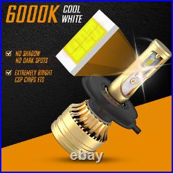 5-3/4 5.75 4pcs LED Headlights HI/LO Beam for Pontiac GTO Grand Prix