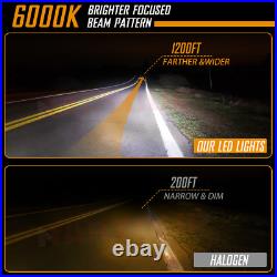 5-3/4 5.75 4pcs LED Headlights HI/LO Beam for Pontiac GTO Grand Prix