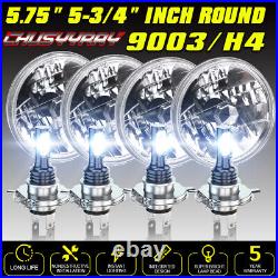 5.75 5-3/4 Round LED Headlight Hi/Lo Beam H4 Lamp for Pontiac GTO Grand Prix