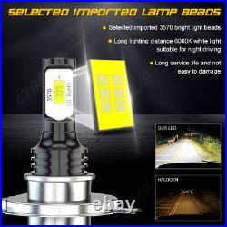 5.75 5-3/4 Round LED Headlight Hi/Lo Beam H4 Lamp for Pontiac GTO Grand Prix