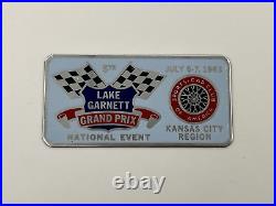 5th 1963 Grand Prix Sports Car Club Dash Plaque Garnett Kansas City MO