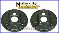 64-77 A F X Body GM Rear Axle Drum Brake Factory Correct Backing Plates