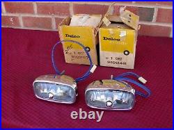65 1965 Pontiac Grand Prix Gp Nos Chrome Parking Light Assemblies Gm 910847 & 48
