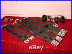 65 Olds Buick Pontiac Hamill Model Rcf-50-h Deluxe Chrome Buckle Seat Belts