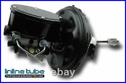 68-72 Abody Disc Brake Conversion 11 BLACK Power Booster Master Cylinder Kit