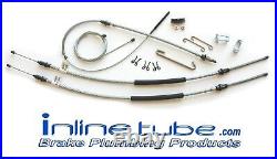 69-72 Grand Prix Turbo T 400 E Emergency Parking Brake Cable Set Kit Oem Bsg68a2