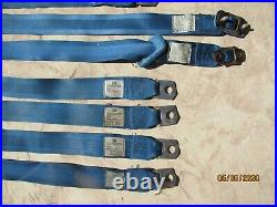 69 Olds Seatbelts Cutlass S 442 W-30 Hurst Vista Cruiser 68 Buick Sport Wagon