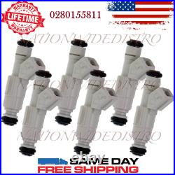 6x OEM Bosch Fuel Injectors for 1997-2003 Pontiac Grand Prix 3.8L V6 0280155811