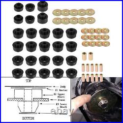 7-132-BK Body Mount Bushing Kit For 1978-1988 GM Regal Malibu Grand Prix Cutlass