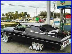 71-96 Chevy Impala Rim Lift Kit Clear 22 24 26 Wheels Caprice Donk Kit B Body