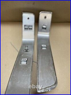 78-87 Gbody Grand Prix Door Switch Plate Trims RH + LH OEM ORIGINAL Stainless