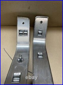 78-87 Gbody Grand Prix Door Switch Plate Trims RH + LH OEM ORIGINAL Stainless