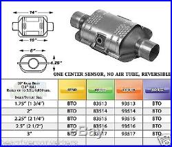 93166 Eastern Universal Catalytic Converter ECO III 2.5 2 1/2 Pipe 10 Body