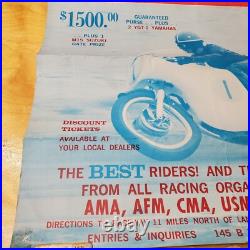 ACA Willow Springs Raceway U. S. Grand Prix Motorcycle Racing Poster