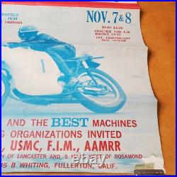ACA Willow Springs Raceway U. S. Grand Prix Motorcycle Racing Poster