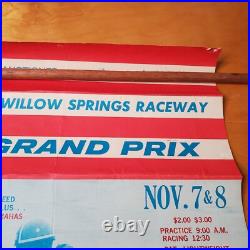 ACA Willow Springs Raceway U. S. Grand Prix Motorcycle Racing Poster