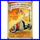 American Grand Prix Auto Race 24 Heavy Duty USA Made Metal Advertising Sign