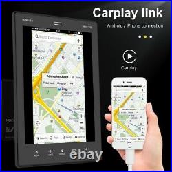 Apple Carplay 2Din 9.5 Car Stereo Radio MP5 BT FM RDS Mirror Link + AHD Camera