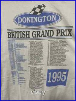 Archive Vintage 1995 British Grand Prix Donington T-Shirt Men's Racing Event XL
