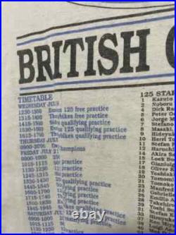 Archive Vintage 1995 British Grand Prix Donington T-Shirt Men's Racing Event XL