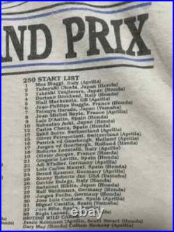 Archive Vintage 1995 British Grand Prix Donington T-Shirt Men's Racing Event XL