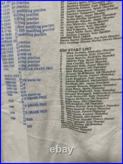 Archive Vintage 1995 British Grand Prix Donington T-Shirt Men's Racing Event XL