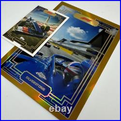 Art Du Grand Prix 2022 Topps F1 Chrome Gold Box Topper Set #ADGP-BT1-5