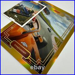 Art Du Grand Prix 2022 Topps F1 Chrome Gold Box Topper Set #ADGP-BT1-5