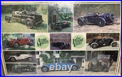 Aston Martin PreWar Years Poster'83 Mark Grand Prix Automobile Quarterly 38x25