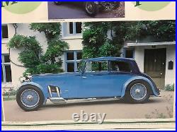 Aston Martin PreWar Years Poster'83 Mark Grand Prix Automobile Quarterly 38x25
