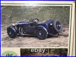 Aston Martin PreWar Years Poster'83 Mark Grand Prix Automobile Quarterly 38x25