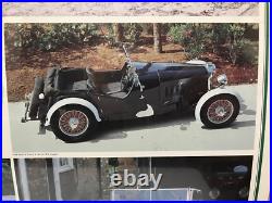 Aston Martin PreWar Years Poster'83 Mark Grand Prix Automobile Quarterly 38x25