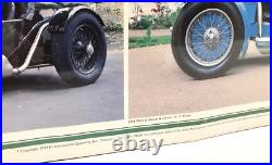 Aston Martin PreWar Years Poster'83 Mark Grand Prix Automobile Quarterly 38x25