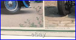 Aston Martin PreWar Years Poster'83 Mark Grand Prix Automobile Quarterly 38x25