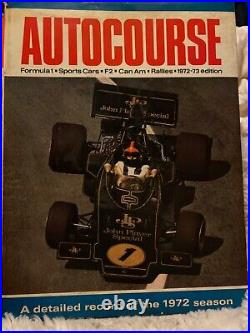 Autocourse 1971-72 Edition, Grand Prix, Book is in great condition