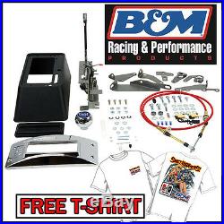 B&M 80683 Quicksilver Automatic Transmission 3 and 4 Speed Floor Ratchet Shifter