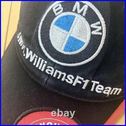 BMW Williams F1 Team Cap USA Made, Adjustable, Used Black Cotton