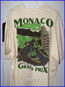 Bad Bunny Monaco Grand Prix T Shirt Sz XL Men's Official Most Wanted Tour