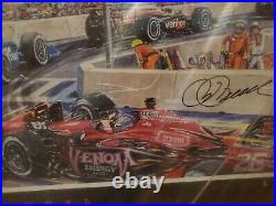 Baltimore Grand Prix Poster 2011 Signed Randy Owen Will Power M Andretti 42 NEW